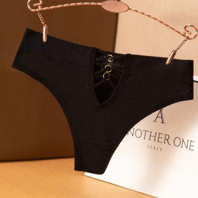 Quần lót ren lọt khe chữ T sexy gợi cảm màu trơn