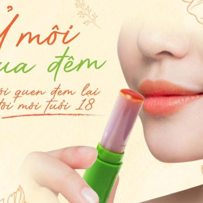 Son dưỡng Gấc Bimore giảm thâm dưỡng ẩm làm hồng môi