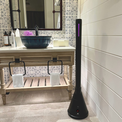 Quạt Tháp 2 Chiều Sưởi Ấm Làm Mát Và Bù Ẩm ULTTY SKJ-CR018HM. Chất Liệu Sưởi Gốm Ceramic Không Đốt Cháy Oxi. Bù Ẩm Không Khô Da Tự Động Tắt Khi Quá Nhiệt - Hàng Chính Hãng