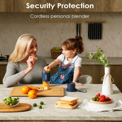 Máy xay sinh tố cầm tay Morphy Richards MR9800 công suất 50W/1A, dung lượng pin 1400mAh - Hàng Nhập Khẩu