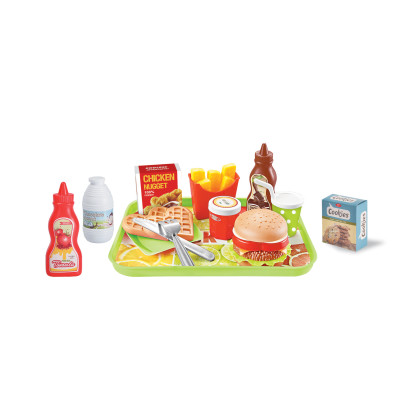 Đồ Chơi Bộ Nấu Ăn 7 TOONYKIDS - Đồ Chơi Nhà Bếp Cho Bé - Lunch At School TN087 [Tặng Kèm Sticker]