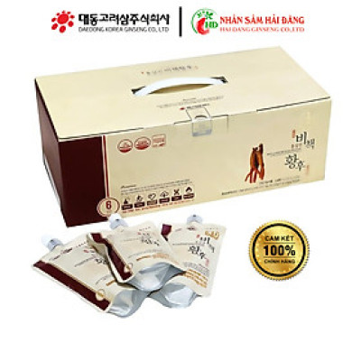 Nước hồng sâm Hoàng Hậu Daedong CHÍNH HÃNG Hàn Quốc 20 túi