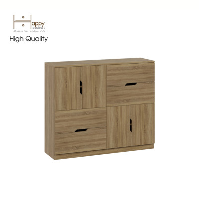 [Happy Home Furniture] DASH , Tủ đựng đồ 4 ngăn kéo- 4 cửa mở , 120cm x 35cm x100cm ( DxRxC), THK_057