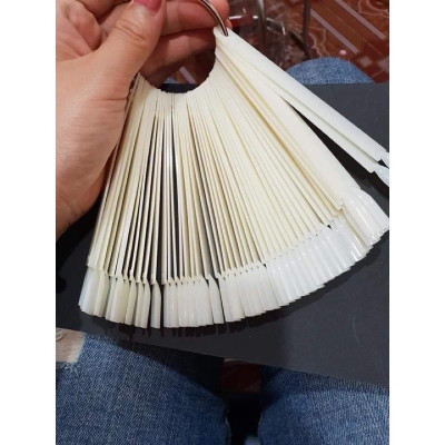 Móng Que Giả Đầu Vuông Túi 50 Móng, Nhựa Cao Cấp Trong Đục, Tập Sơn Và Vẽ Nail, Làm Nail Chuyên Nghiệp Tại Nhà, Đa Dạng