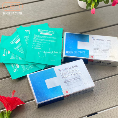 Combo 2 Bộ SKIN BOOSTER SUPER SERUM (1 Bộ 4 Chai) - Serum Dưỡng Da Cao Cấp Hàn Quốc (Hàng Chính Hãng) + Tặng 1 Bộ Serum VC Max