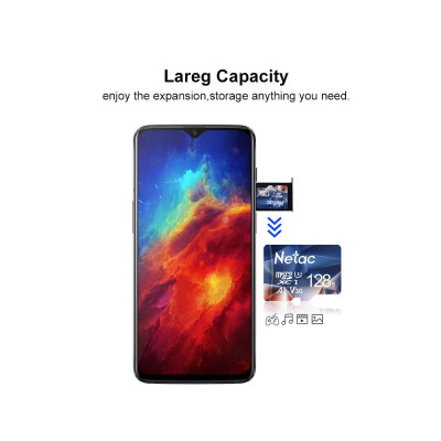 Thẻ nhớ tốc độ cao Netac P500 64GB Thẻ TF Thẻ Micro SD U3 V30 100MB / S  Máy ảnh Camera hành trình Micro SD