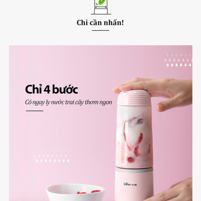 Máy xay sinh tố cầm tay Bear LLJ-D04B1 Hàng chính hãng