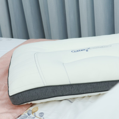 Gối chức năng, ruột gối đầu chăm sóc vai gáy cổ Functional Natural Latex NIN House 48x74cm công thái học