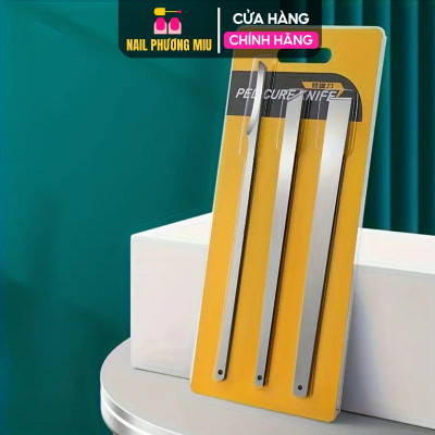 Kìm Lấy Khoé 2 Trong 1 Inox VinSall Làm Nail, Kềm Lấy Khoé Mũi Dài 1,5cm Inox Cao Cấp Nail Phương Miu