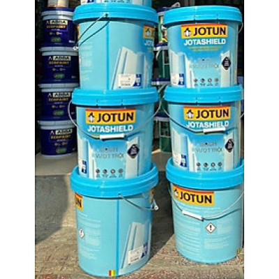 Sơn tường nhà JOTUN JOTASHILED 1L Sạch vượt trội, chống bám bụi (Sơn ngoại thất)