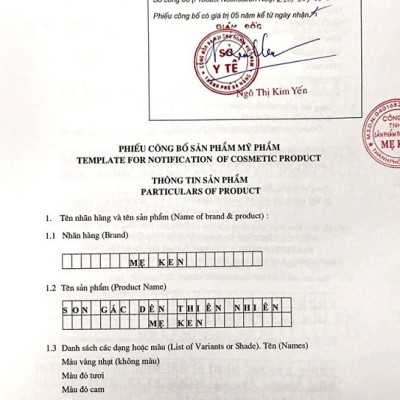 SON KEM GẤC DỀN MẸ KEN MÀU HỒNG CÀ RỐT