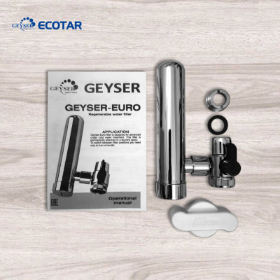Máy lọc nước tại vòi Geyser Euro M - Lọc sạch vi khuẩn và giúp làm đẹp da- hàng chính hãng