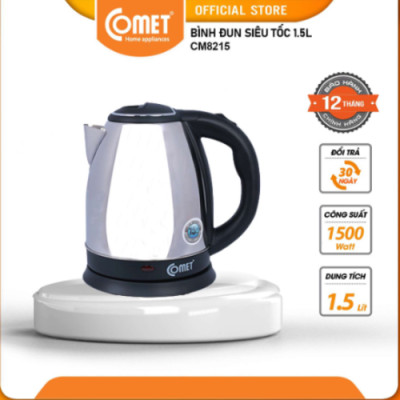 Bình đun siêu tốc inox 1,5L CM8215 - Hàng chính hãng