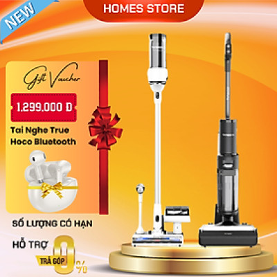 Máy Hút Bụi Lau Sàn Tineco Floor One Switch S6 Hút Bụi Lốc Xoáy, Sấy Khô 70°C Tràn Tràn Viền 2 Cạnh - Hàng Chính Hãng