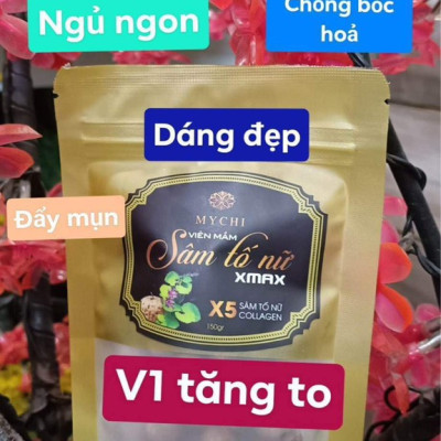 1 hộp kẹo sâm tố nữ xmax Mychi