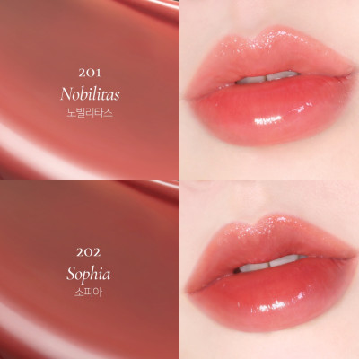 Son Tint Bóng Thuần Chay DINTO Blur-Glowy Lip Tint 12 màu