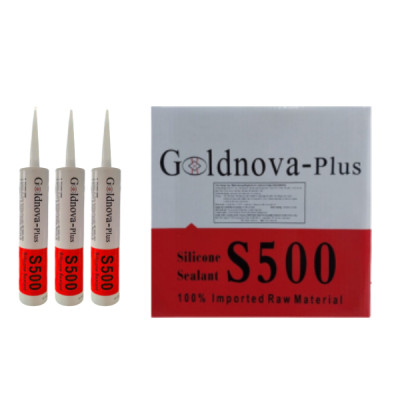 Keo Silicone Goldnova S500-25 Lon; Hộp =25 Lon/300ml; Màu Trong