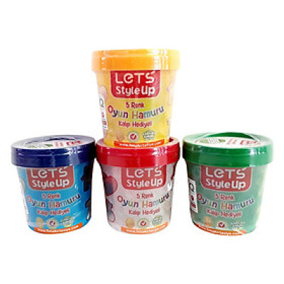 Bộ Đất Nặn 5 Màu LET