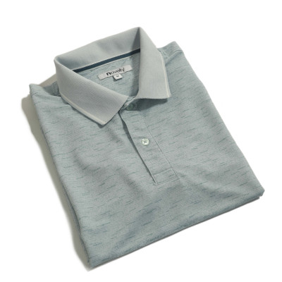 Áo thun Polo nam Novelty cổ bo thun họa tiết NATMINMCLR210082N