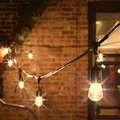 Dây đèn ngoài trời đui chuông chống nước loại chuẩn dùng cho trang trí nhà cửa, sân vườn, quán cafe...