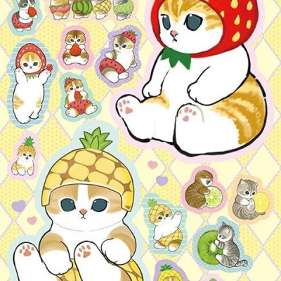 Sách ngoại văn: mofusand Dekadeka Sticker Book (Japanese Edition)