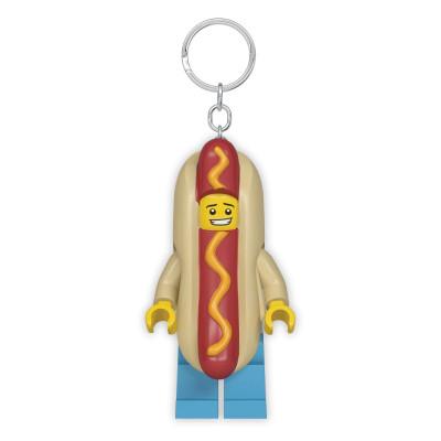LEGO LICENSED KE119H Móc Khóa Có Đèn LEGO Minifigures - Hot Dog Man