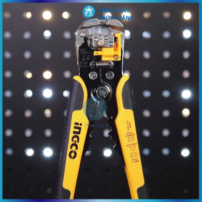 Kìm tuốt dây điện tự động INGCO HWSP102418