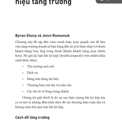 Sách - How Brands Grow - Con Đường Tăng Trưởng Thương Hiệu - Ứng Dụng