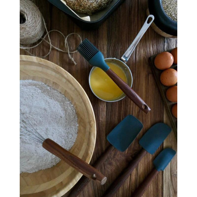 Chổi phết dầu ăn,bơ,bánh, chổi phết thực phẩm Scanpan 21cm 52542003, silicon chịu nhiệt