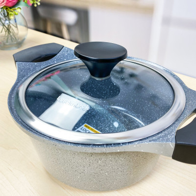 Nồi Lock&Lock Stone 2 Tay Cầm LCA6244D-IH 