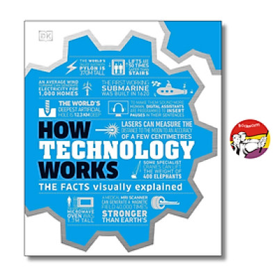 Sách - How Technology Works - DK Book | Science & Technology English Book / Ngoại văn Nhập khẩu