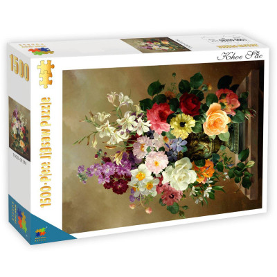 Bộ Tranh Ghép Hình Minh Châu - 60 x 80 cm (1500 Mảnh Ghép) - Khoe Sắc