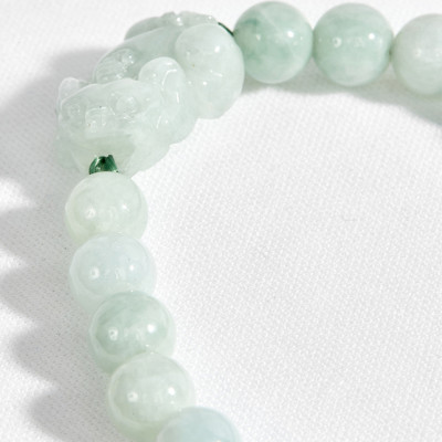 Vòng cẩm thạch phỉ thúy phối tỳ hưu Ngọc Quý Gemstones