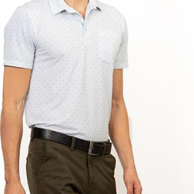 Áo Polo nam Novelty cổ sơ mi  có túi NATMHTMCLR191112N