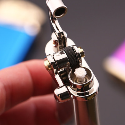 Vỏ Hột Quẹt Bật Lửa Xăng Đá Zorro Z592 Màu Trơn Sang trọng Độc Đáo - Dùng xăng bấc đá cao cấp