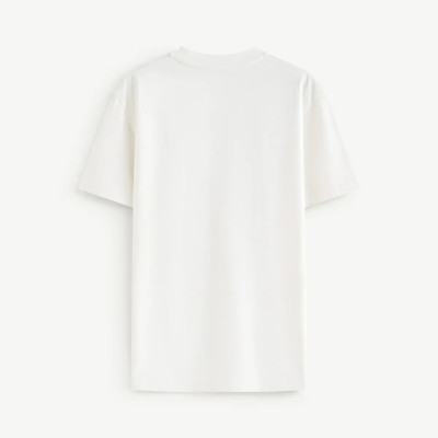 Áo Thun Nam Tay Ngắn Cotton Màu Trơn Form Fit - ROUTINE 10S25TSS046