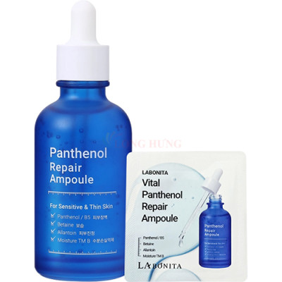 Tinh chất phục hồi da La Bonita Vital Panthenol Repair Ampoule (2ml/50ml) - Hàng chính hãng