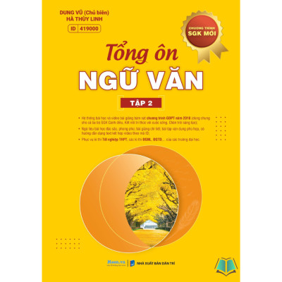 Sách - Combo Tổng ôn ngữ văn - tập 1 + 2 (moon)