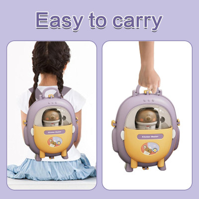 Đồ Chơi Ba Lô Nhà Bếp Gấu Xinh Xắn - Bear Magic Backpack Kitchen - Toys&Joys HY-21 (26 Chi Tiết)