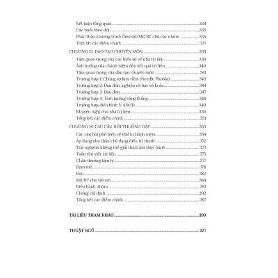 Trị liệu Nhận Thức Hành Vi Tích Hợp Chánh Niệm: Nguyên tắc và thực hành