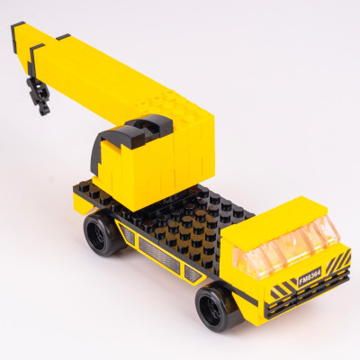 Đồ Chơi Lắp Ráp Xe Công Trình 6 Trong 1 - Construction Vehicle - Toys&Joys 8832-2 (1000 Mảnh Ghép)