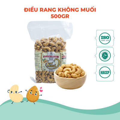 Hạt Điều Rang Không Muối Bịch CK Fami (500g)