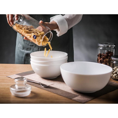 Bát tô đựng canh/trộn salad  thủy tinh Luminarc Diwali 21cm D7410 | Hàng chính hãng