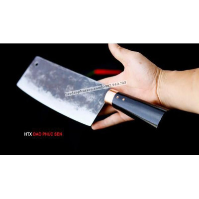 Dao Phúc Sen - Dao Thái 22 cán mun khâu đồng đỏ