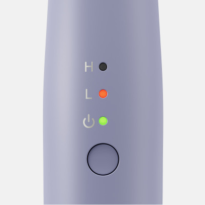 Máy duỗi tóc không dây, tấm phủ nhiệt ceramic LocknLock 15W - Màu tím - ENA224PUP - Hàng chính hãng