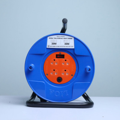 Ổ cắm kéo dài quay tay kiểu Rulo - Ổ quay Rulo LiOA QT dây 30m