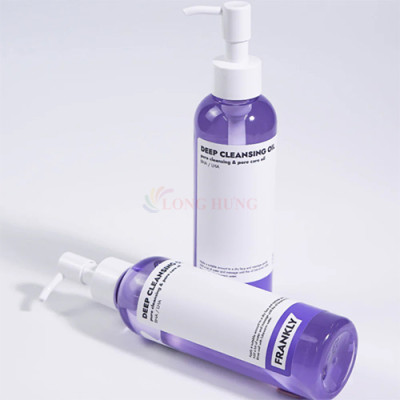 Dầu tẩy trang Frankly Deep Cleansing Oil giúp làm sạch mụn ẩn và mụn đầu đen (200ml) - Hàng chính hãng