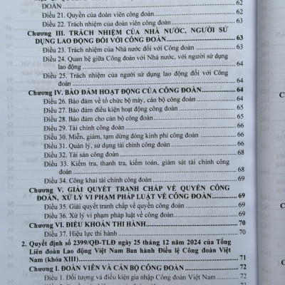 Sách Luật Mặt Trận Tổ Quốc Việt Nam, Luật Công Đoàn, Luật Thanh Niên Và Luật Thực Hiện Dân Chủ Ở Cơ Sở 2025 (V2617T)