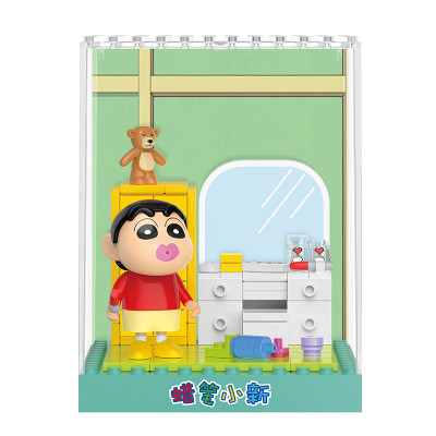 BALODY - 21195 - Bộ Xếp Hình Shin-chan Daily - 6 Mẫu Mini Block (Mẫu ngẫu nhiên)