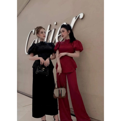 ĐỒ LAM ĐI CHÙA Gấm Thượng Hạng